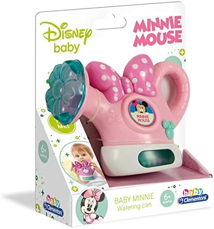 Clementoni 17336-Disney Minnie Registing Can-Interactive, Educacional e Som Toy para Baby de 6 meses e Batteries mais