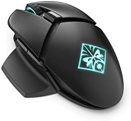 Omen by HP Photon Wireless Gaming Mouse com qi Carregamento sem fio, botões programáveis, RGB personalizado, DPI e-sport