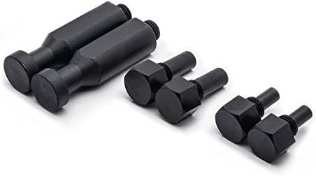 Conjunto de pinos de suporte da polia de substituição de engrenagem de engrenagem 10 e 18 mm para o suporte da polia universal