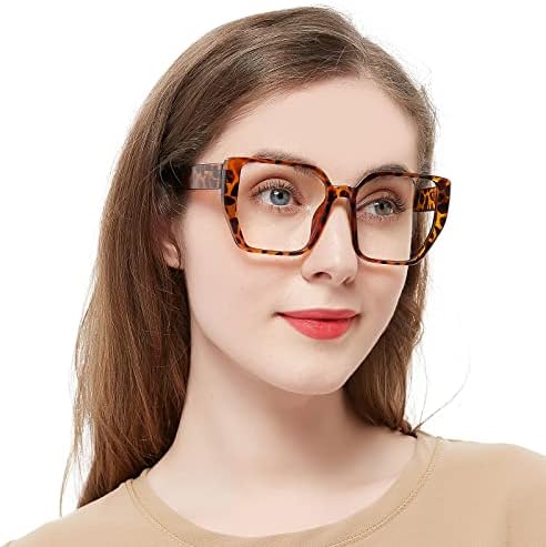 Occi Chiari Big Square Reading Glasses Mulheres LEITURAS CONFORMAS 1.0 1.25 1,5 1,75 2,0 2,25 2,5 2,75 3,0 3,5 4,0 5,0 6.0