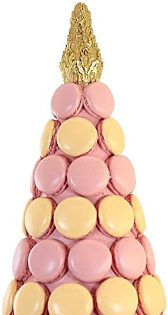 Dezembro Diamonds Spring Confections 18 Macaron rosa/laranja árvore