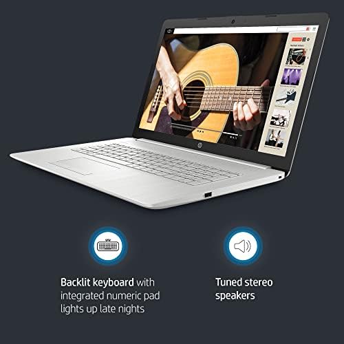 Laptop de 2022 HP | 17,3 HD+ Display | Intel 11ª geração 2-CORE I3-1115G4 | 12 GB DDR4 RAM 256 GB NVME SSD | Intel UHD Graphics | WiFi