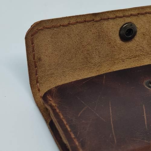 Caixa de coldre de couro holsterical para oppo Reno Z, capa de telefone de couro genuíno artesanal, estojo de couro personalizado