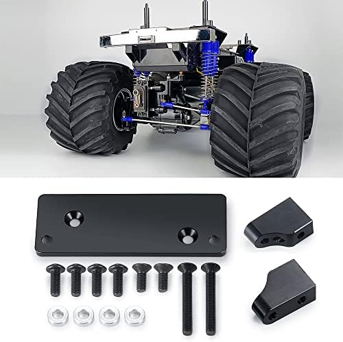 Rchubam Aluminum Lelloy Servo Mount Servo Suporte fixo para 1/10 Tamiya Clod Buster 4 × 4 × 4 Monstro RC Carro