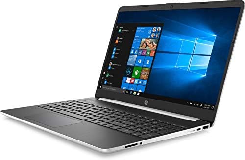HP 15.6 HD IPS Notebook, Intel Core i7-1065G7, 8 GB RAM, 256 GB SSD, Webcam, Windows 10 Home, Natural Silver