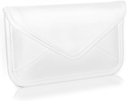 Caixa de ondas de caixa compatível com LG W10 Alpha - bolsa de mensageiro de couro de elite, design de envelope de capa de couro