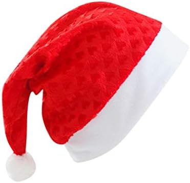 Chapéu de Natal, chapéu de Papai Noel, chapéu de férias para adultos, organizador de chapéu de boné de conforto unissex
