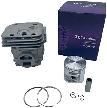 Hyway Cylinder & Piston Kit + Junta para Husqvarna 365x- Torq, 372 X-Torq, 50 mm, Titanikel Plating de excelente qualidade