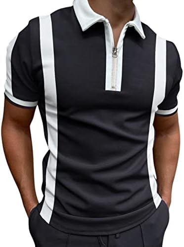 Camisas pólo yhaiogs para homens camisas para homens camisetas de vestido impressas de manga comprida camisa de botão de botão