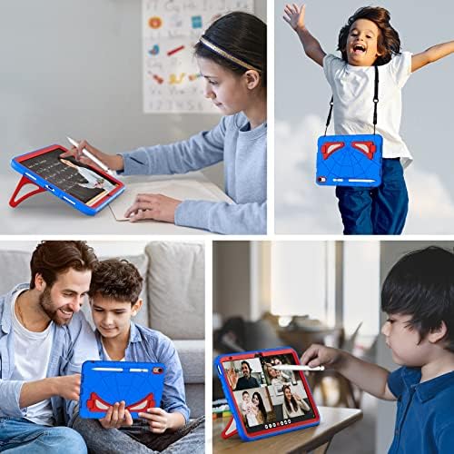 Caixa Wesorol para iPad 10ª geração, Caso de crianças amigável iPad 10ª geração iPad 10.9 Caixa com porta -lápis Strapalha