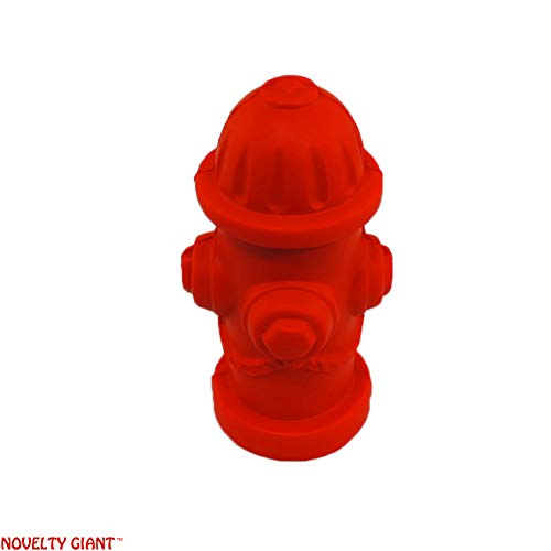 Alívio do estresse Squeezable espuma de hidrante para fogo vermelho