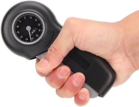Dinamômetro da mão, Angrek Profissional Ergonomic Grip Strength medidor de medidores dinamômetro