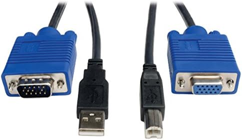 TRIPP LITE 6 pés KVM Kit de cabo USB para B006-VU4-R KVM Switch 6 '