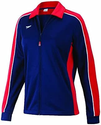 Jaqueta feminina Speedo Full Zip Collard Streamline Team