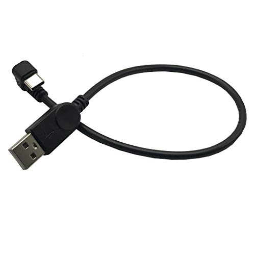 Mmnne 1feet 90 graus U Tipo C USB C para USB Um macho de carregamento de dados de dados do adaptador masculino para masculino