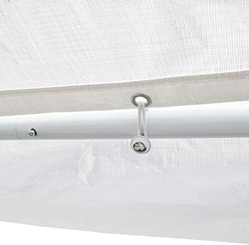 Caravan Canopy Domain Pro 150 10 'x 15' abrigo de garagem, branco