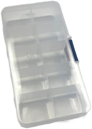 LinPeng Bead Box com divisores removíveis e trava segura