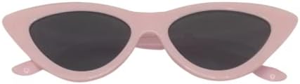 Proteção UV Super Cat Eye Little Toddler Girls Girls Sunglasses Shades-Black, White, Pink, tons vermelhos