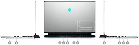 Dell Alienware M15 R3 Laptop de jogos | 15,6 fhd | núcleo i7-512gb ssd + 512gb ssd - 16 GB de RAM - 2070 super | 6 núcleos