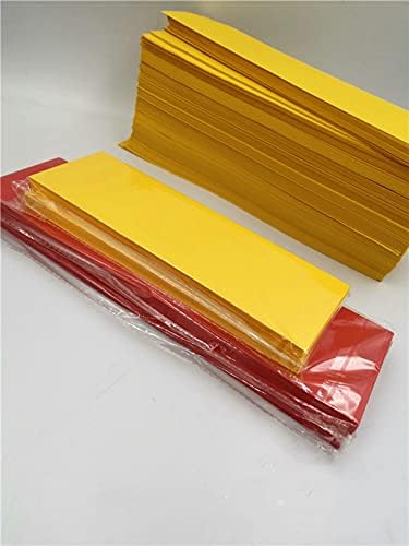 Suprimentos taoístas de 100pcs de 100pcs, bom papel amarelo, papel amarelo em branco, papel em branco, papel em branco