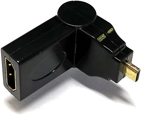 S-Service SMCHM-HDAFL Micro HDMI 180 ° Conector móvel, tipo D para digitar A