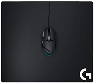 Logitech G640 Ploth Gaming Mouse Pad, 460 x 400 mm, espessura 3mm, atrito moderado de superfície, textura de superfície consistente,