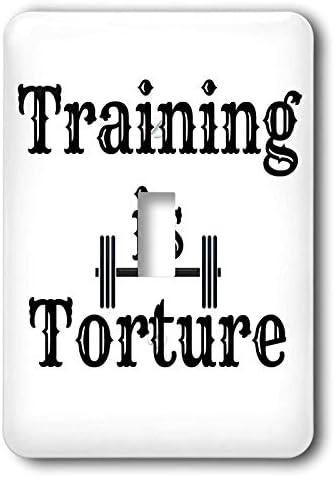 3drose Carrie Merchant 3drose Quote - imagem de treinamento é tortura - interruptor de alternância única