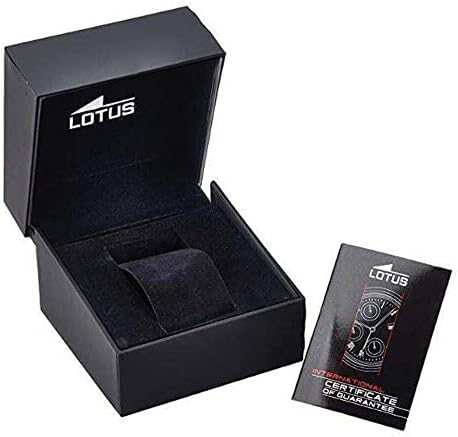 Lotus SmartWatch Unissex Digital Quartz Watch com pulseira de borracha 50013/3