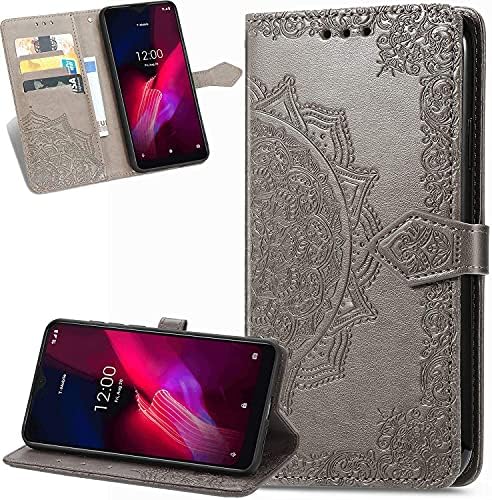 YSNZAQ 3D Mandala Flor Pattern Cartet Case com cartão de slot magnético com cartão bancário para Samsung Galaxy S22 5G MTL Green