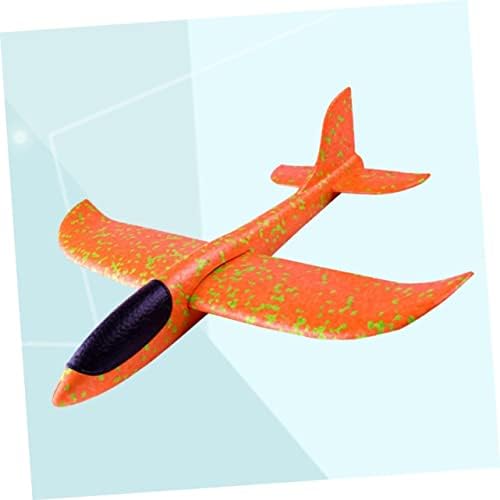 Toyvian 2pcs Modelo Aviões de espuma Avião infantil infantil brinquedos de planos de planador voando de planos de planos
