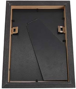 AddGrace Black 4x6 Molduras de madeira maciça para exibição superior de mesa e suspensão