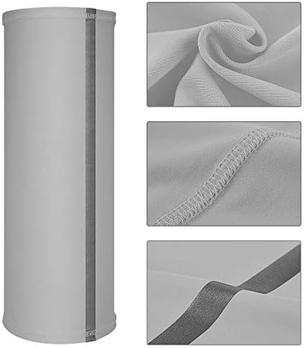 Cetinior 4 peças Garas de pescoço reflexivo Visibilidade Neon Segurança bandana Bandana Bandanas de lenço de proteção UV Proteção