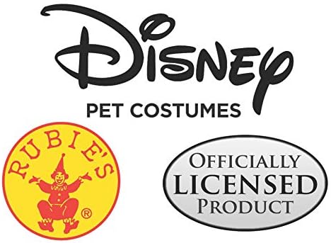 Rubie Disney Beauty & the Beast Pet Costume Acessory Conjunto, pequeno/médio
