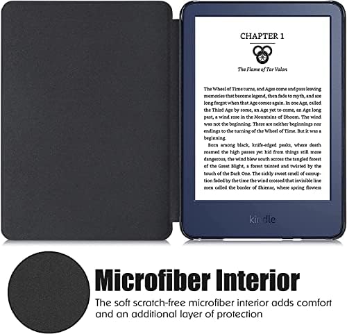 Caso para Kindle Paperwhite 2012-2015 - Capa protetora leve PU, com caneta, com acordar/sono automático