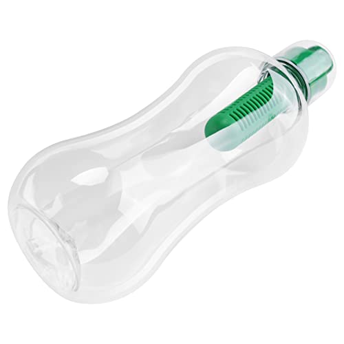 Fayrimi Water Bottle com filtro de água do rio/lago/primavera para camping para caminhadas, garrafa de água esportiva, leve,