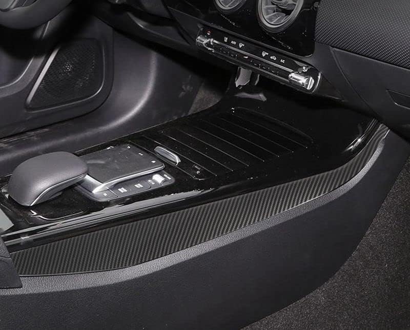 NOVA caixa de engrenagem protetora acabamentos laterais compatíveis com Mercedes benz cla cupê c118 2019-2023 cla180 cla200