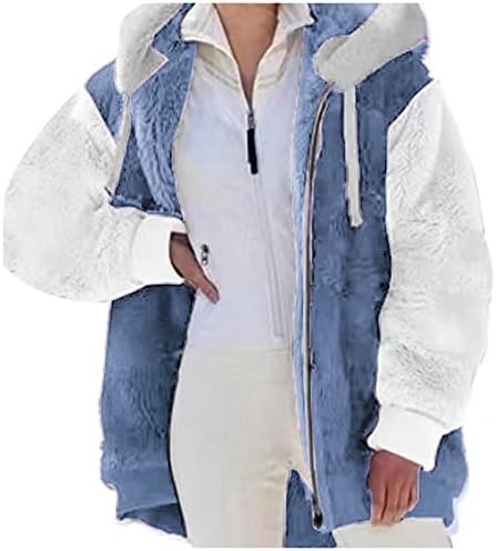 Casacos de inverno para mulheres, jaqueta de lã casual plus size