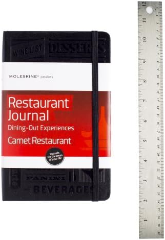 Moleskine Passion Journal - Restaurant, capa grande e dura: Dantando experiências