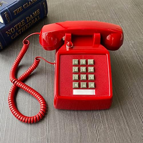 Telefone de estilo Retro clássico Telefone de mesa vintage para idosos para idosos em casa