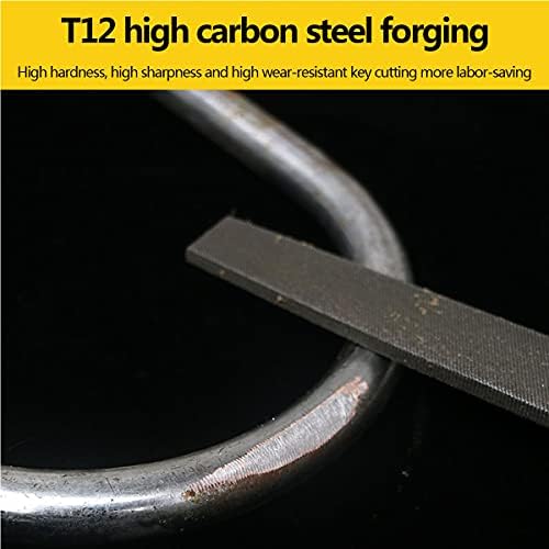 Alremo Huangxing - Arquivo de metal aço carbono Arquivos de triângulo manual para artesanato DIY, trabalho de metal e madeira,