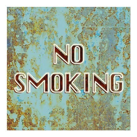 CGSignLab | Janela não fumando -Ghost envelhecida Janela se apegando | 16 x16