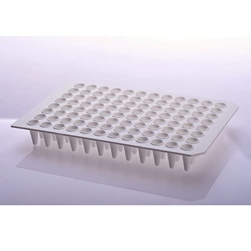 ADAMAS-BETA 200 μL 96 Placa de poço, Laboratório de PCR de Laboratório Sem Esquadrão, Pacote de 10