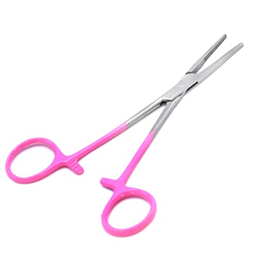 Laja Importa Pet Brooming Hemostat Cabelos Rosa 5,5 Pink