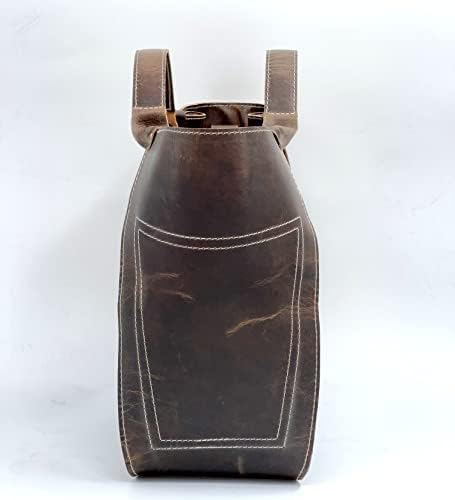 A bolsa de crossbody de couro curtido para mulheres, bolsa de esteira e bolsas para mulheres e meninas