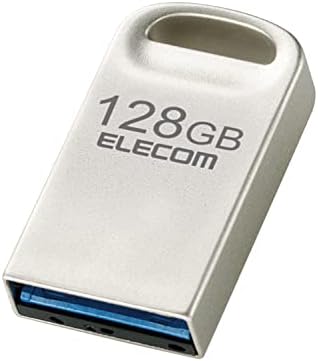 Elecom MF-SU3A032GSV Memória USB, 32 GB, USB 3.2, Ultra Small, Silver