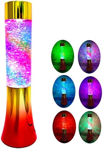 Docomin 14 Tornado Lava Lava Led Led Rosa Rosa azul roxo Múltiplas cores Mudando para meninas meninos crianças e adultos Lâmpada