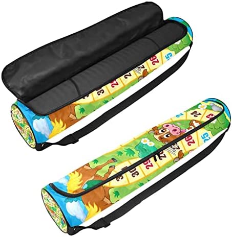 Bolsa de transportadora de tapete de ioga da mesa de tabuleiro com alça de ombro de ioga bolsa de ginástica Bolsa de praia