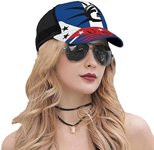 Emiyrtn argentina chapéu, boné de beisebol de malha para amantes de fãs da Argentina, argentina patriótica curvada bimsh chapéu