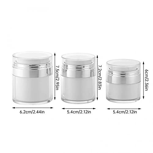 Contêiner de cosméticos Zitiany, o melhor recipiente recarregável para cremes e loções à prova de vazamento BPA BPA Free Travel Tamanho do Tamanho