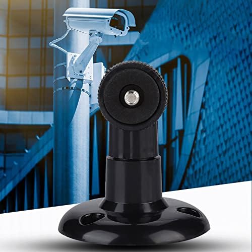 Câmera CCTV de vigilância, suporte de suporte de parede Mini suporte de suporte rotativo branca